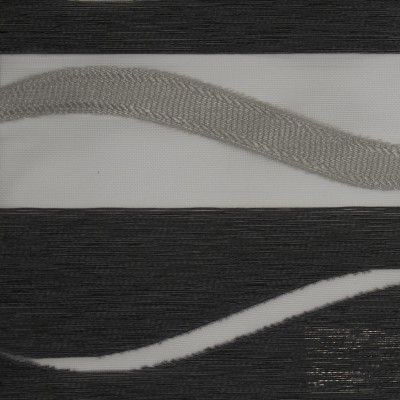 Διπλό ρόλερ 3D Zebra Surf  Γκρι/ασημί Anartisi
