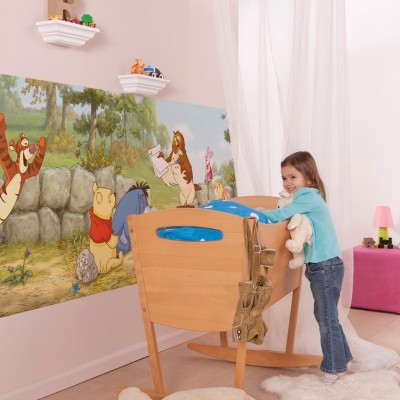 Φωτοταπετσαρία τοίχου παιδική Komar 1-412  "Winnie Lesson One" DISNEY 202x73cm