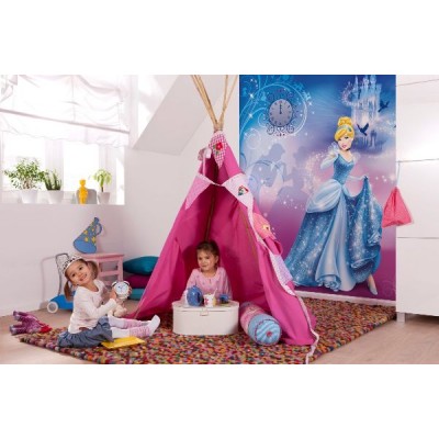 Φωτοταπετσαρία τοίχου παιδική Cinderella's (PRINCESS) DISNEY184x254cm