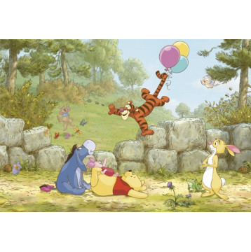 Φωτοταπετσαρία τοίχου παιδική Komar 8-460 "Winnie the Pooh Ballooning"  DISNEY 368x254cm