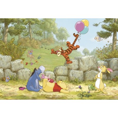 Φωτοταπετσαρία τοίχου παιδική Komar 8-460 "Winnie the Pooh Ballooning"  DISNEY 368x254cm