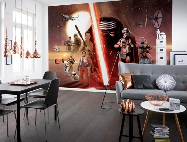 Φωτοταπετσαρία τοίχου παιδική Star Wars 368x254cm