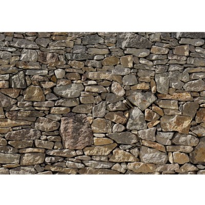 Φωτοταπετσαρία τοίχου Komar 8-727-Stone Wall Φυσική πέτρα 368x254cm