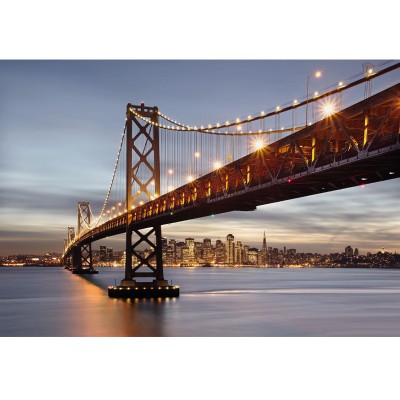 Φωτοταπετσαρία τοίχου Komar 8-733 "Bay Bridge "  (San Francisco) 368x254cm