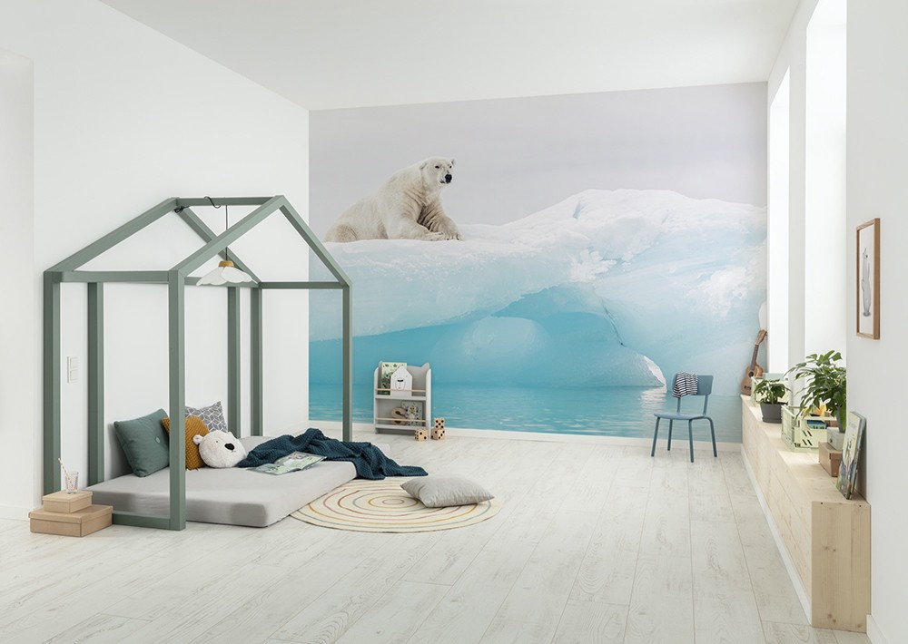 Φωτοταπετσαρία τοίχου National Geographic Komar 8-536 "Arctic Polar Bear" 368X254cm