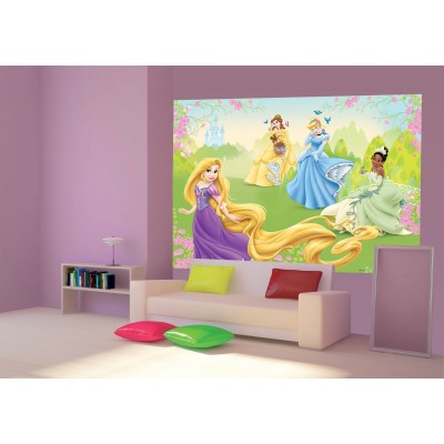 Φωτοταπετσαρία τοίχου παιδική Disney Frozen Princess on the Meadow 208x146