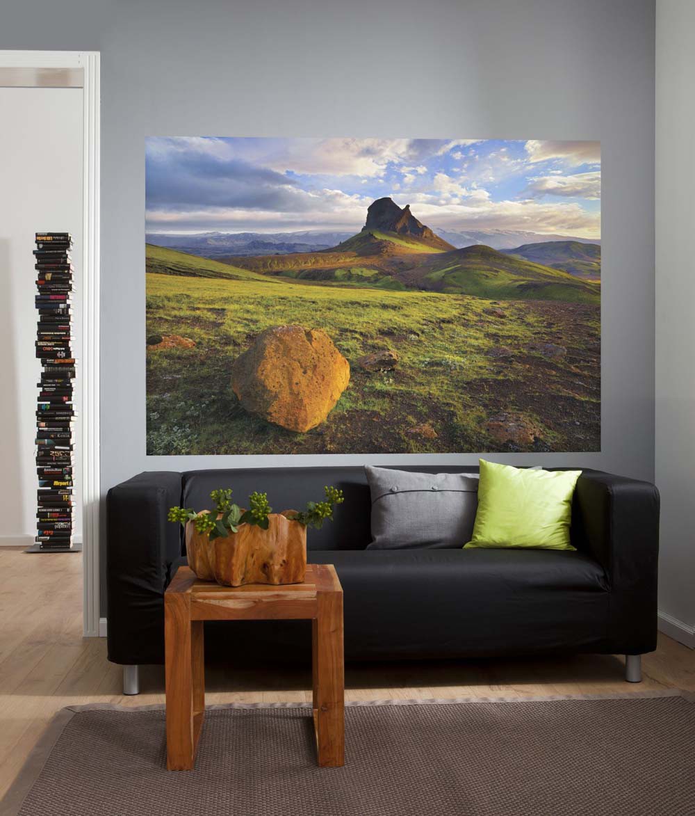 Φωτοταπετσαρία τοίχου 1-600 Ισλανδικά Βουνά 184x127cm
