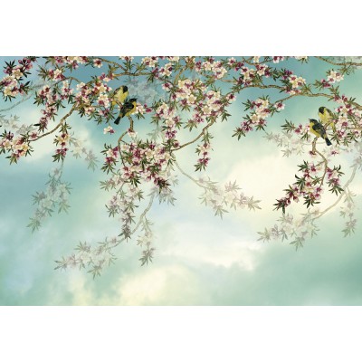 Φωτοταπετσαρία τοίχου Φλοράλ Komar 8-213 "Sakura" 368x254cm