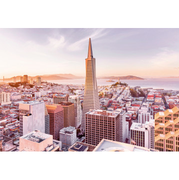 Φωτοταπετσαρία τοίχου  National Geographic Komar 8-535 "San Francisco Morning" 368x254cm