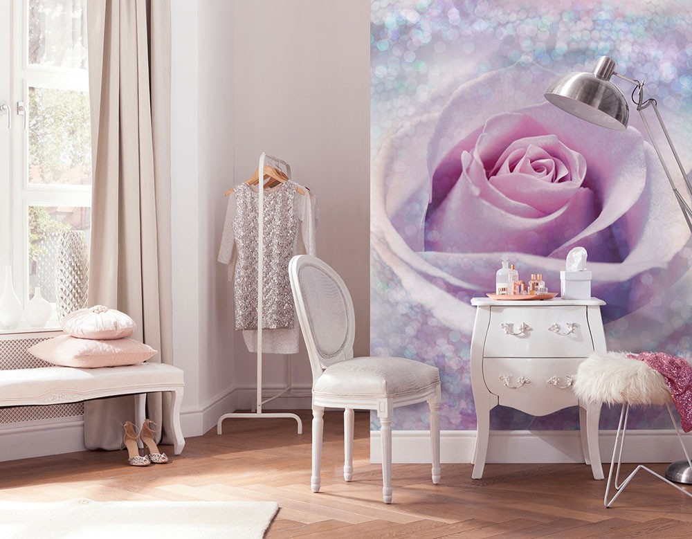 Φωτοταπετσαρία τοίχου Ψηφιακής εκτύπωσης Komar  X4-020 Non woven Vlies "Delicate Rose " 200x260cm