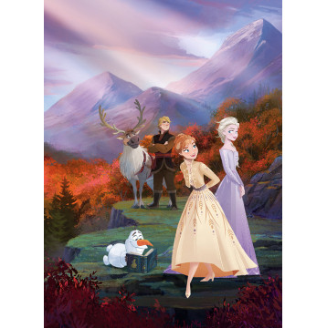 Φωτοταπετσαρία τοίχου παιδική Komar 4-4105 Frozen Spring is coming  DISNEY  184x254cm