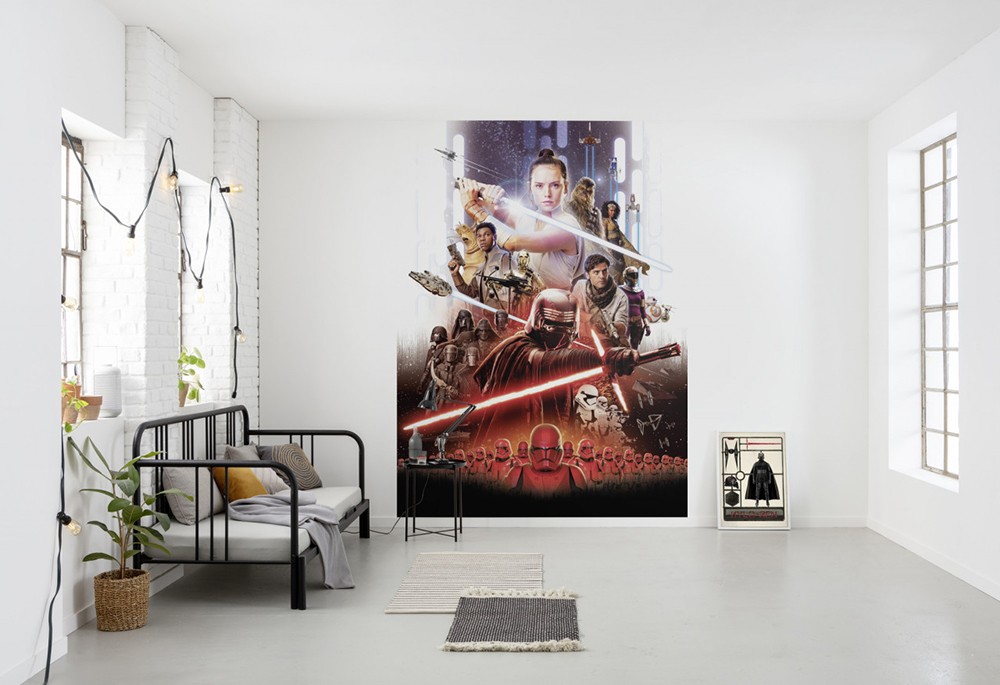 Φωτοταπετσαρία τοίχου παιδική Komar 4-4113 Rey Movie Poster STAR WARS 184x254cm