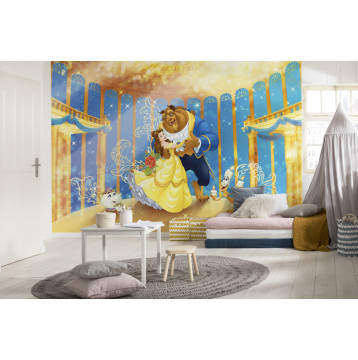 Φωτοταπετσαρία τοίχου παιδική Komar 8-4022 Beauty and the Beast DISNEY 368x254cm