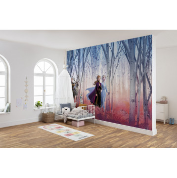 Φωτοταπετσαρία τοίχου παιδική Komar 8-4102 Frozen Friends for ever DISNEY 368x254cm