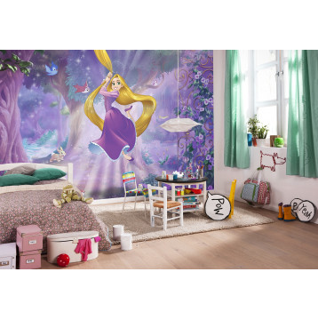 Φωτοταπετσαρία τοίχου  Ραπουνζέλ DISNEY 368x254cm