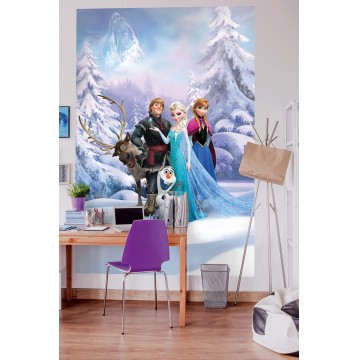 Φωτοταπετσαρία τοίχου παιδική Komar 4-498 Frozen Winter Land DISNEY  184x254cm