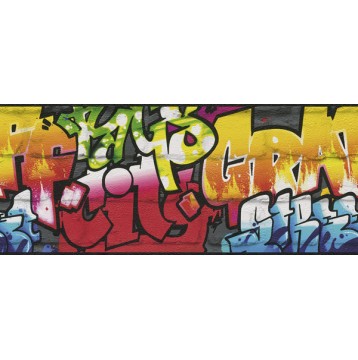 Μπορντούρα τοίχου Rasch Γκράφιτι ( graffiti ) 5,00x0,24