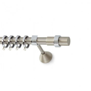 Inox Κουρτινόξυλο Sun Φ25 160cm