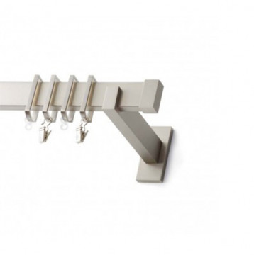 Inox Κουρτινόξυλο Moris Π30 160cm