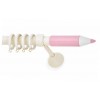 Μεταλλικό  Σφυρήλατο παιδικό κουρτινόξυλο Pencil εκρου-ροζ Φ25 160cm