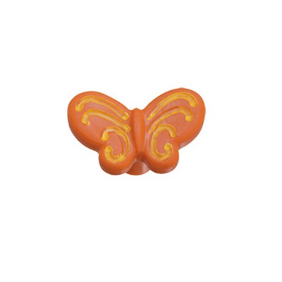 Πομολάκι επίπλων πεταλούδα Viometale 01.128 πορτοκαλί