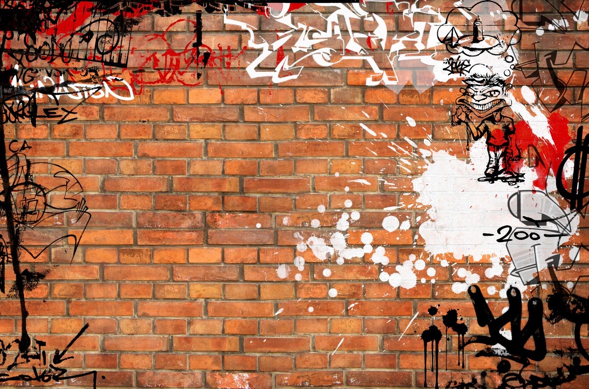 Ρόλερ - Ρολοκουρτίνα Σχέδιο Απομιμήσεις Υλικών - Γκράφιτι 17