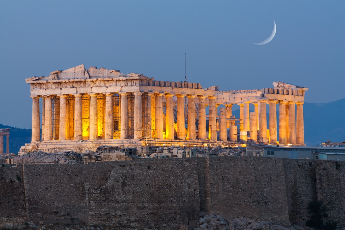 Ρόλερ - Ρολοκουρτίνα Σχέδιο Ελλάδα - Τουρισμός 7 Ακρόπολη- Παρθενώνας