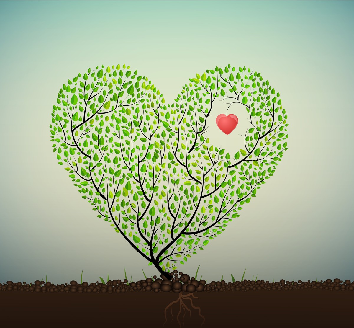Ταπετσαρία Φενγκ Σουι - Ασία 15 Το δέντρο της καρδιάς