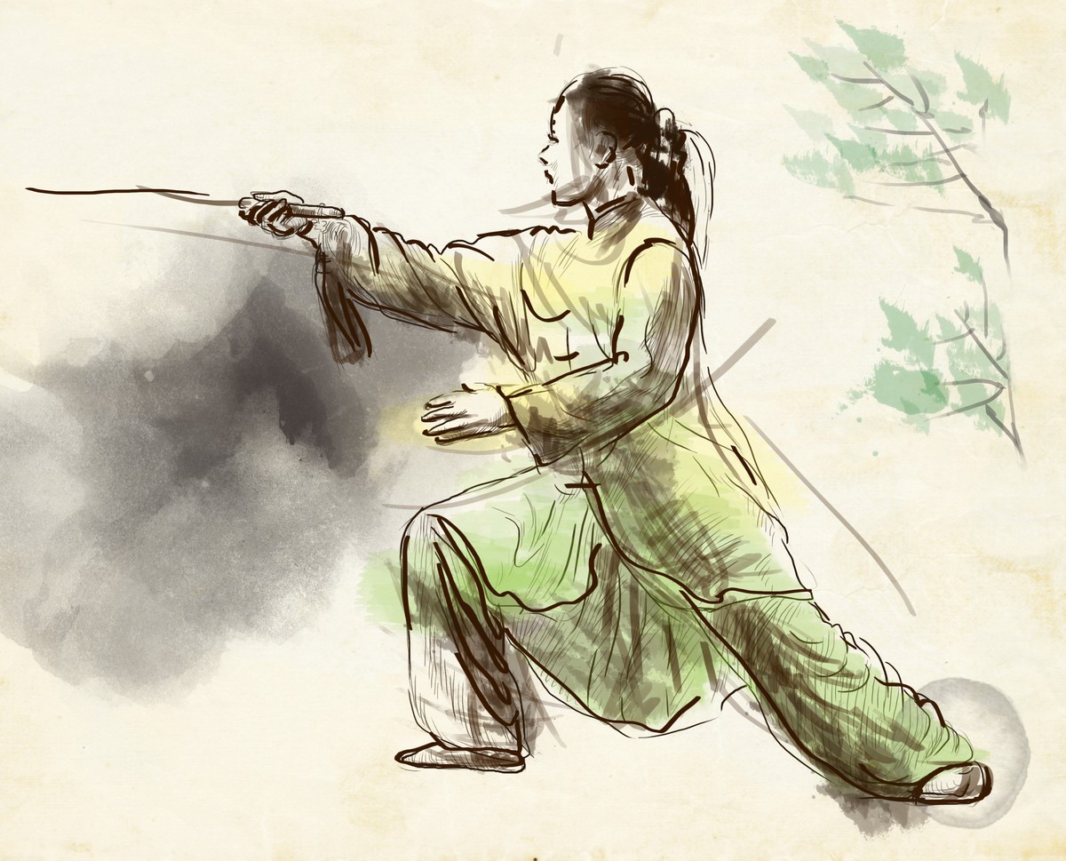 Ταπετσαρία Φενγκ Σουι - Ασία 8 Πολεμιστής