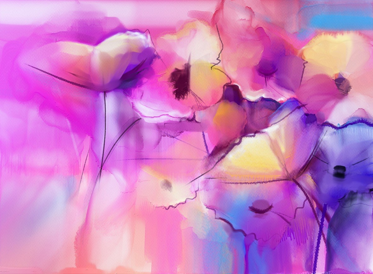 Ρόλερ - Ρολοκουρτίνα Σχέδιο Φύση - Λουλούδια - Floral 41