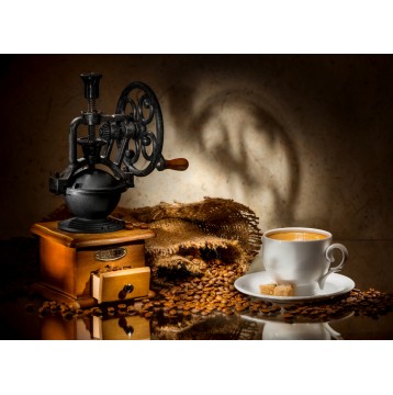 Ρόλερ - Ρολοκουρτίνα Σχέδιο Κουζίνα - Καφές 38 Μύλος καφέ