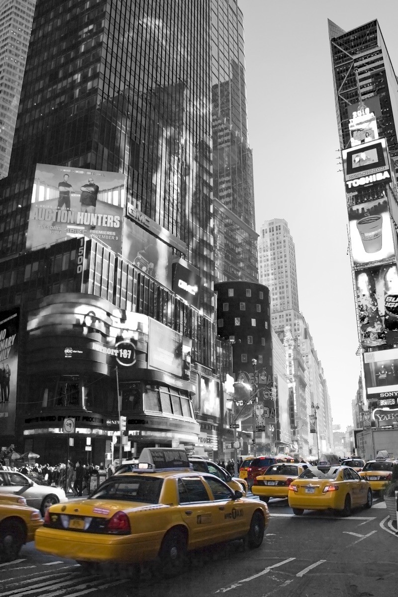 Ταπετσαρία Πόλεις - Αξιοθέατα 12 Ταξί στη Νέα Υόρκη
