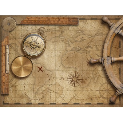 Ταπετσαρία Χάρτες - Πυξίδα - Ρολόγια 25 Χάρτης πλοήγησης