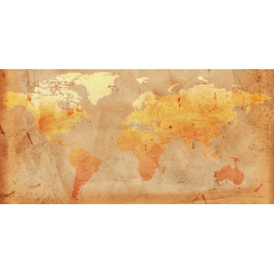 Ταπετσαρία Χάρτες - Πυξίδα - Ρολόγια 7 Χάρτης Ηπείρων