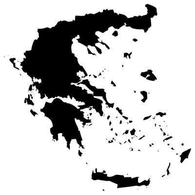 Ρόλερ - Ρολοκουρτίνα Σχέδιο Χάρτες - Πυξίδα - Ρολόγια 38 Χάρτης Ελλάδας