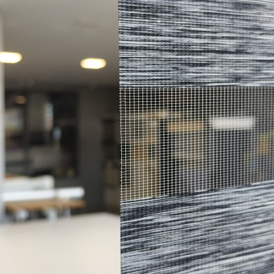 Διπλό ρόλερ Zebra 87-V9 Γκρί-Μαύρο ΖΑ34