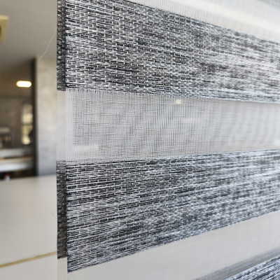 Διπλό ρόλερ Zebra V13 Γκρι-Ασημί σκούρο ΖΑ27