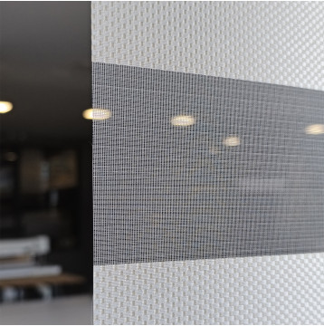 Διπλό ρόλερ Zebra V1 Κρεμ ΖΑ28