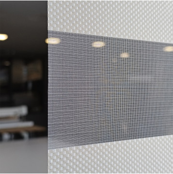 Διπλό ρόλερ Zebra V1 Κρεμ πικέ ΖΑ28ΑΝ