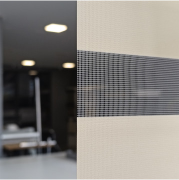 Διπλό ρόλερ Zebra Ελεγχόμενης σκίασης 616-V2 Μπεζ Ανοικτό ΖΑ4 