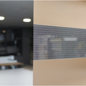 Διπλό ρόλερ Zebra  V3 Μπέζ Σκούρο ΖΑ5