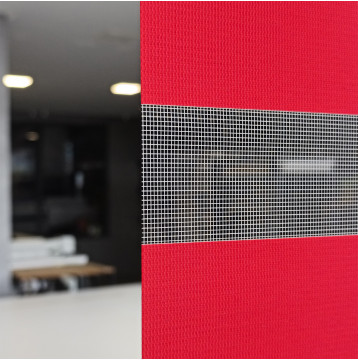 Διπλό ρόλερ Zebra Κόκκινο ΖΑ13