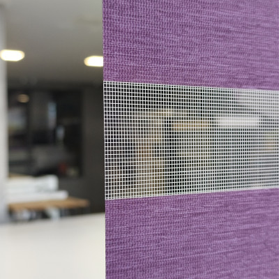 Διπλό ρόλερ Zebra  Μωβ  ΖΑ12