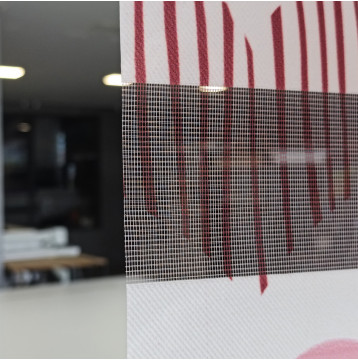 Διπλό ρόλερ Zebra  Καρδιές