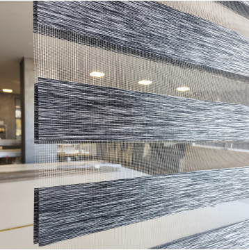 Διπλό ρόλερ Zebra 87-V9 Γκρί-Μαύρο