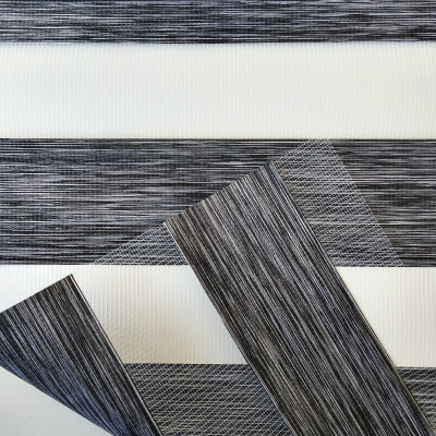 Διπλό ρόλερ Zebra 87-V9 Γκρί-Μαύρο