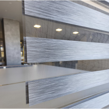 Διπλό ρόλερ Zebra 87-V4 Γκρι-Ασημί