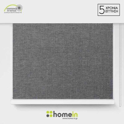 Ρόλερ Ολικής Σκίασης/Blackout 32 χιλ. βαρέως τύπου μηχανισμό με Ύφασμα  Καραβόπανο 85 Γκρι Σκούρο