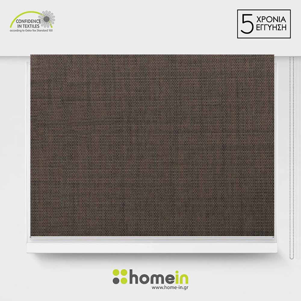 Ρόλερ Ολικής Σκίασης/Blackout 32 χιλ. βαρέως τύπου μηχανισμό 39 Καφέ Λινό