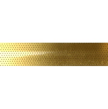 Στόρι Αλουμινίου Διάτρητο Χρυσό 25mm 52